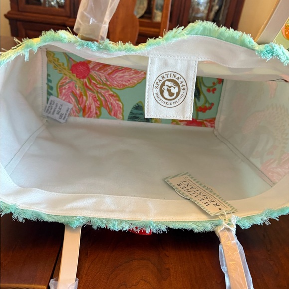 Spartina 449 Tropical Floral Tote - Picture 9 of 12